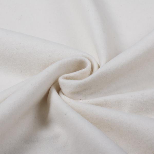 Flannel Fabric Off White 240cm Wide Molton & Flannel Fabric
