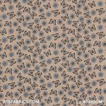 Child Fabric – Butterflies Beige Child Fabric Cotton